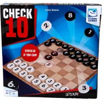 Clown Games Check-10 Board Game