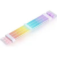 Jonsbo DY-2 (GPU-3*8pin), 3 x 8-pin RGB-valaistu näytönohjaimen virtakaapeli, 300mm