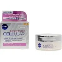 Nivea CELLULAR FILLER päivittäinen hyaluronihappo- ja foolihappo-voide SPF15 50 ml