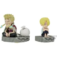 Banpresto One Piece Sanji & Zeff World Collectable Stories -keräilyhahmo 6 Cm