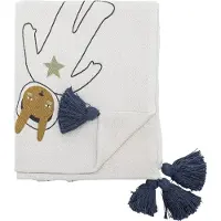 Bloomingville Space Throw - White - 160X130CM