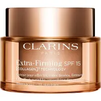Clarins Extra-Firming Jour Lift Effect, Wrinkle-Smoothing Day Cream SPF15, All Skin Types, 50ml