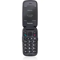 Panasonic KX-TU550EXR 4G-näppäinpuhelin, 1,2MP kamera, suuri 2,8" näyttö, 300h valmiusaika, punainen