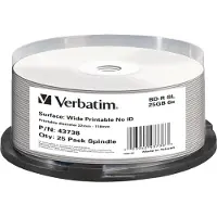 Verbatim DataLifePlus BD-R SL 25GB, 6x, printable, spindel, 25kpl