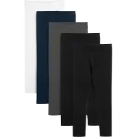 Next Leggingsit marine / meleerattu harmaa / musta / valkoinen