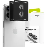 Ringke iPhone 16/16 Plus Kameralinssin Panssarilasi - 9H - 2 Kpl. - Musta