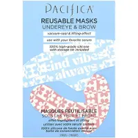 Pacifica , Käytettävä Alasilmä & Brows Beauty Masks, 3 Masks