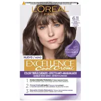 L'Oréal LOréal Paris Excellence Cool pysyvä sävyvoide - Tono 6.11 Rubio Oscuro Ceniza