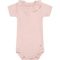 Petit Bateau Sf Bodies Acol Mc - Pink - 81