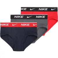 Nike Boys Hip Briefs 3Pk - Red - 128/132