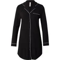 Hunkemoller Shirtdress Ls Jersey Essenti - Black - XXL