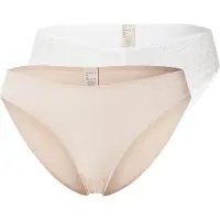Dorina Alushousut beige / valkoinen
