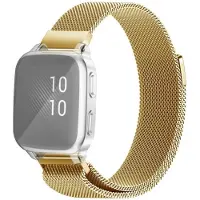 SKALO Milanese Loop to Garmin Venu Sq/Sq Music - Kulta