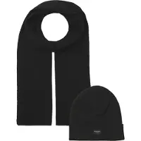 Jack & Jones Kaulaliina 'JACDNA' musta / valkoinen