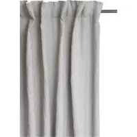 Himla Sunshine verho rypytysnauhalla 140x290 cm Ash (harmaa)