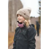 Lindberg Kids' Melbourne Softshell Jacket Black Softshell-takit 130