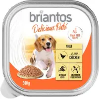 Briantos 27x300g Delicious Paté nauta koiran märkäruoka