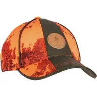 Pinewood Furudal Hunters Waterproof Cap (Color: Strata Blaze/Moss Green)