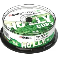 ECOVR472516CB, DVD-R, Kakkulaatikko, 25 kpl, 4,7 GB