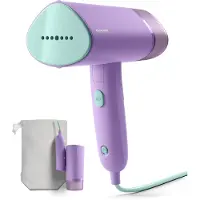 Philips 3000 series STH3010/30 Käsikäyttöinen höyrylaite, Käsikäyttöinen vaatehöyrylaite, 0,1 L, 0,5 min, violetti, painikkeet, 20 g/min