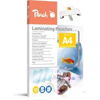 Peach PPR525-02, Läpinäkyvä, A4, 25 kpl