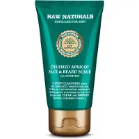 Raw Naturals Crushed Apricot Face & Beard Scrub