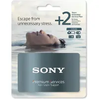 Sony +2v lisätakuu kameratuotteille