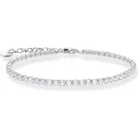 Thomas Sabo hopea rannekoru tennis A2167-051-14-L21V
