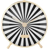 Karlsson herätyskello Candy Swirl black & white KA6008BK