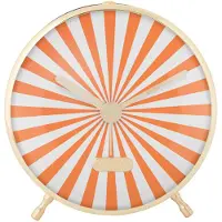Karlsson herätyskello Candy Swirl bright orange & white KA6008OR
