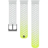 Suunto Athletic 5 silikoniranneke 22 mm Canary White S+M