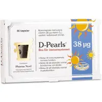 Pharma Nord D-Pearls 38 µg 80 kapselia