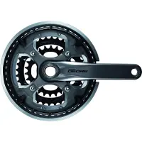 Shimano Deore FC-T6010 -kampisarja, musta