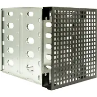 Inter-Tech ER-5255-1, PSU-suojakuori, Terästä, Musta, 1 kpl, 605 g (888860177)