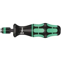Wera 05074716001 Kraftform 7461 kuusikulmainen momenttiruuvimeisseli 1/4" p 1,2-3,0 Nm esiasetettu s dett v momenttialue