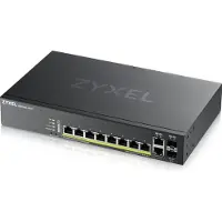 Zyxel GS2220-10HP-EU0101F - Hallittava Layer 2 10-porttinen Gigabitin Ethernet Power over Ethernet -kytkin, Musta