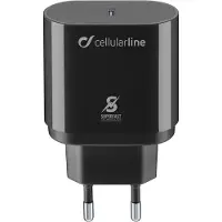 Cellularline 8018080367182, Sisätila, AC, musta (ACHSMUSBCPD25WK)