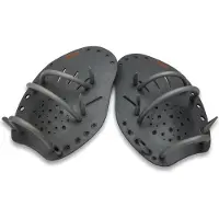 Zoggs Matrix Hand Paddles Black/Grey Muut varusteet L/XL