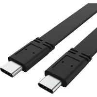 Akasa Type-C to Type-C , 20G, Cable, 46W PD, 4K@60Hz, 1m (AK-CBUB60-10BK)