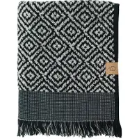 Mette Ditmer Morocco käsipyyhe 50 x 90 cm Black-white