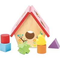 Le Toy Van - Petilou - My Little Bird House Shape Sorter - (LPL085)