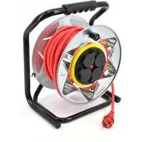 AWTOOLS Jatkojohto kelalla AW70252; 3x1,5 mm²; 40 m
