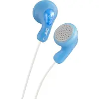 JVC Ha-f14 gumy in-ear headphones wired blue