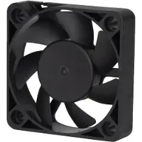 Silverstone 50 x 50 x 10mm, FTF 5010 -laitetuuletin, musta