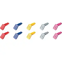 Pgb-Europe ColorCode klipsit värilajitelma 10 kpl/pkt