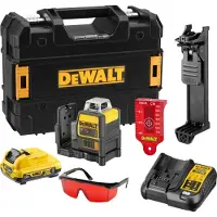 DeWalt Linjalaser DCE0811D1R punainen