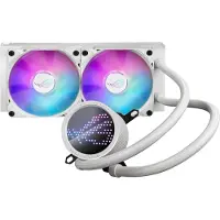Asus ROG Ryuo III 240mm ARGB -nestejäähdytin, valkoinen
