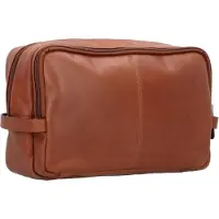Esquire Dallas Toilettilaukku Nahka 27 cm Ruskea