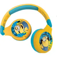 Despicable Me Minions 2 in 1 Bluetoothja Langalliset Kuulokkeet