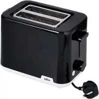 Braun HT1010BK, 2 viipale(i)ta, Musta, Muovi, Rotaatio, 900 W, 132 x 35 x 119 mm